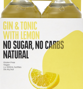 Gin & Tonic With Lemon