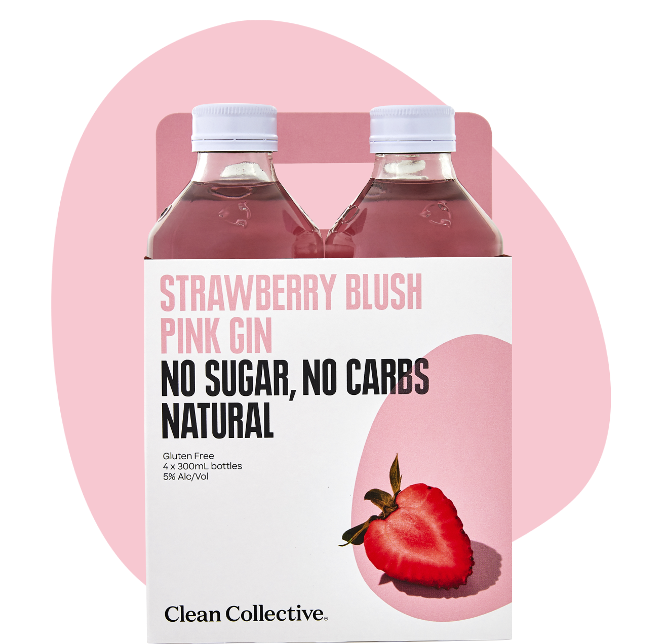 Strawberry Blush Pink Gin - Image 2