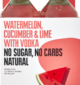 Watermelon, Cucumber & Lime with Vodka
