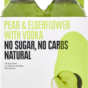 Pear & Elderflower With Vodka